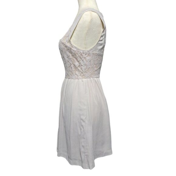 Urban Outfitters Cooperative Square Neck Lace Sleeveless Dress With Pockets Sz 2 - Picture 3 of 7